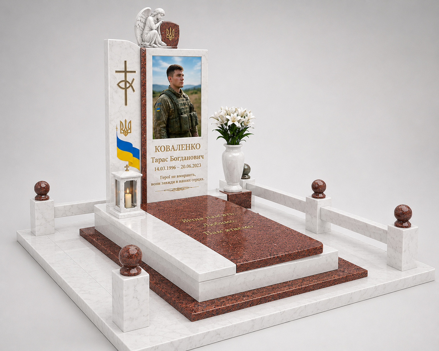 Ви зараз переглядаєте Який розмір пам’ятника обрати: висота, товщина, пропорції